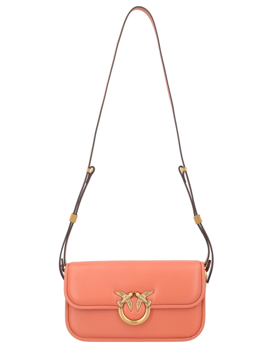 PINKO Chic Leather Shoulder Bag