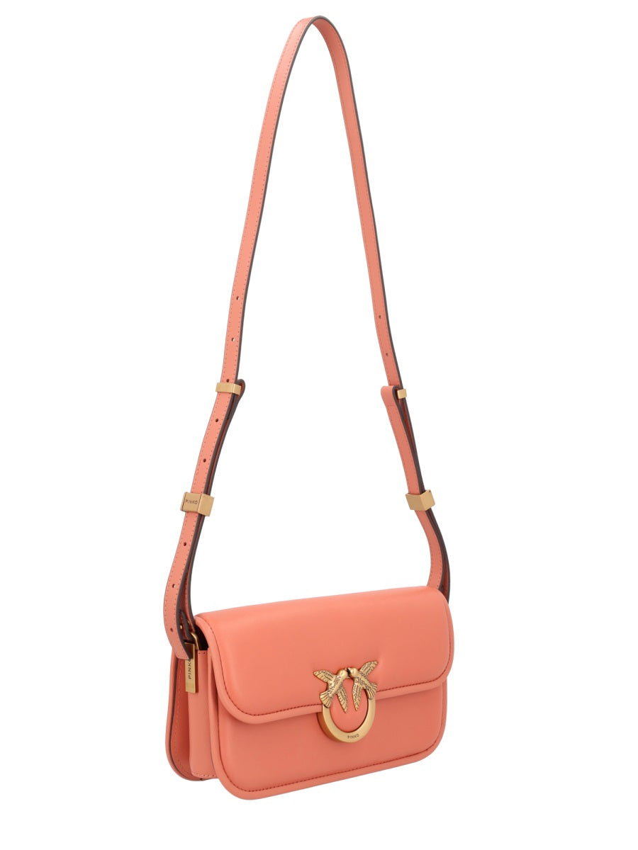 PINKO Chic Leather Shoulder Bag