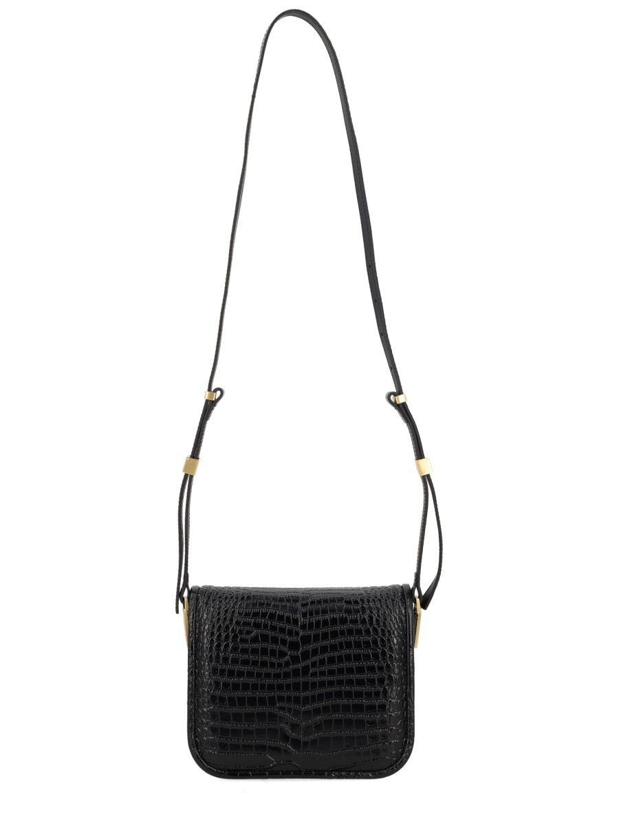 PINKO Chic Leather Mini Shoulder Bag