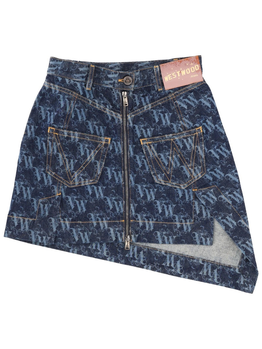 VIVIENNE WESTWOOD Elegantly Crafted Mini Skirt for Women