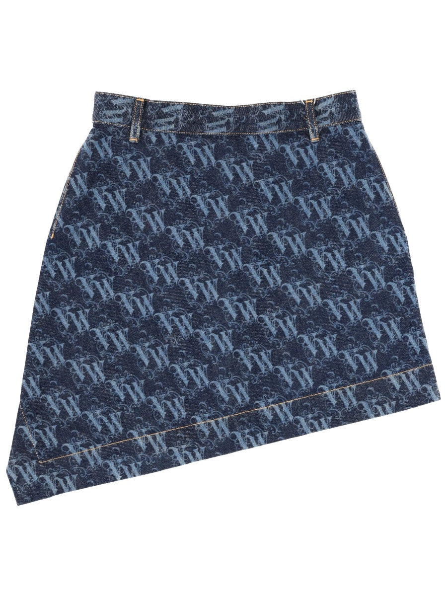VIVIENNE WESTWOOD Elegantly Crafted Mini Skirt for Women
