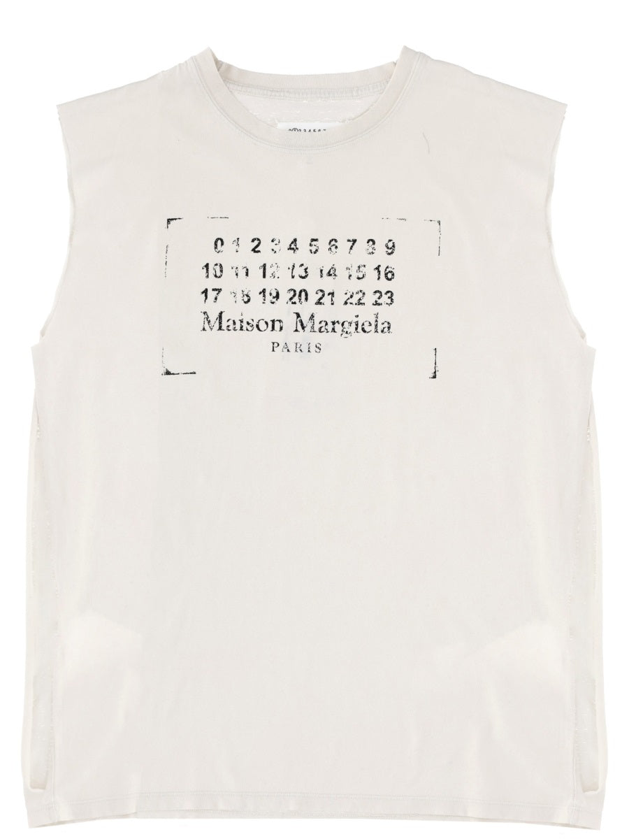 MAISON MARGIELA Chic Cotton Top for Women - FW25 Collection
