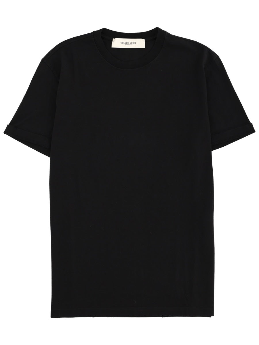 GOLDEN GOOSE Mini Cotton T-Shirt for Men