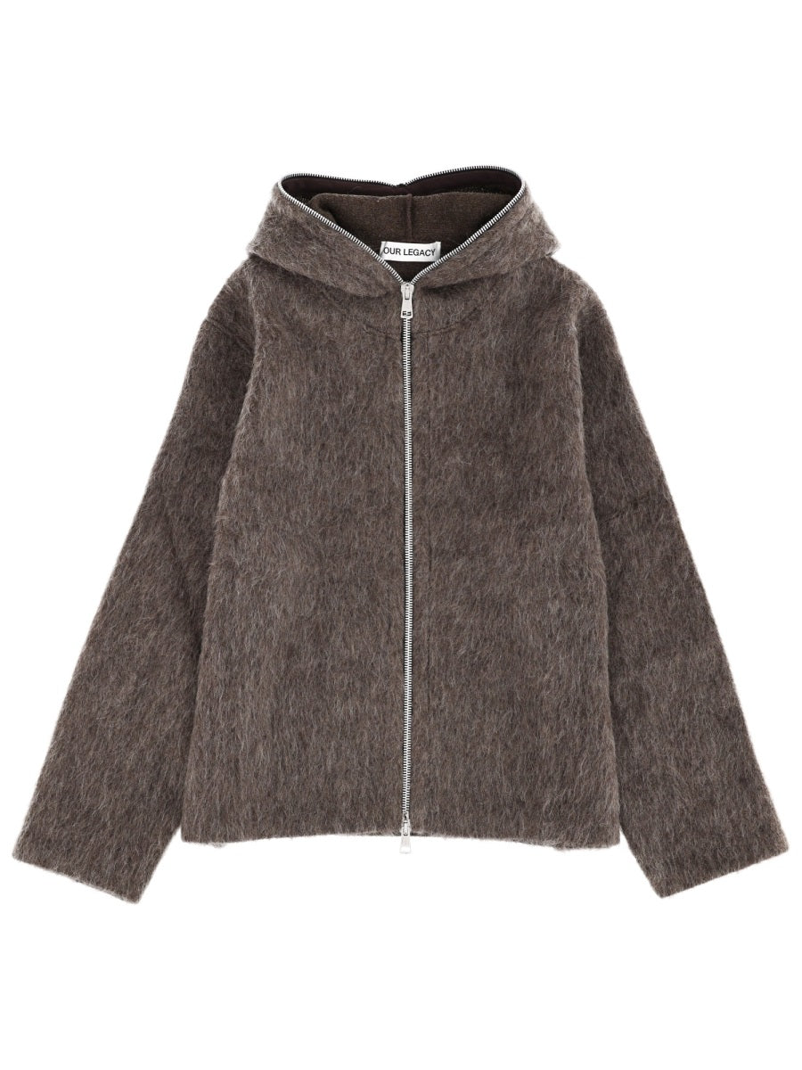 OUR LEGACY Fuzzy Textured Sweatshirt for Men