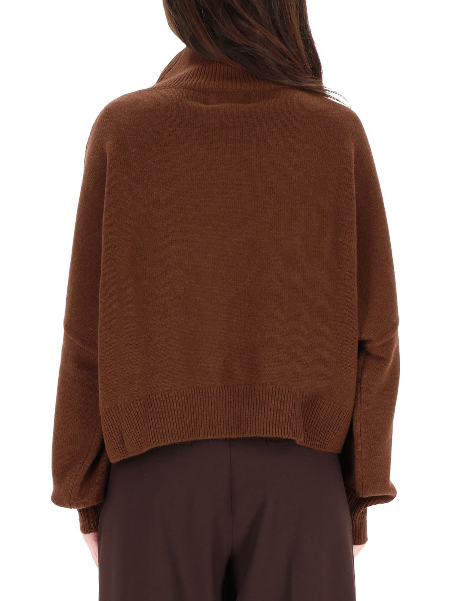 LOULOU DE SAISON Chic Cashmere Blend Sweater