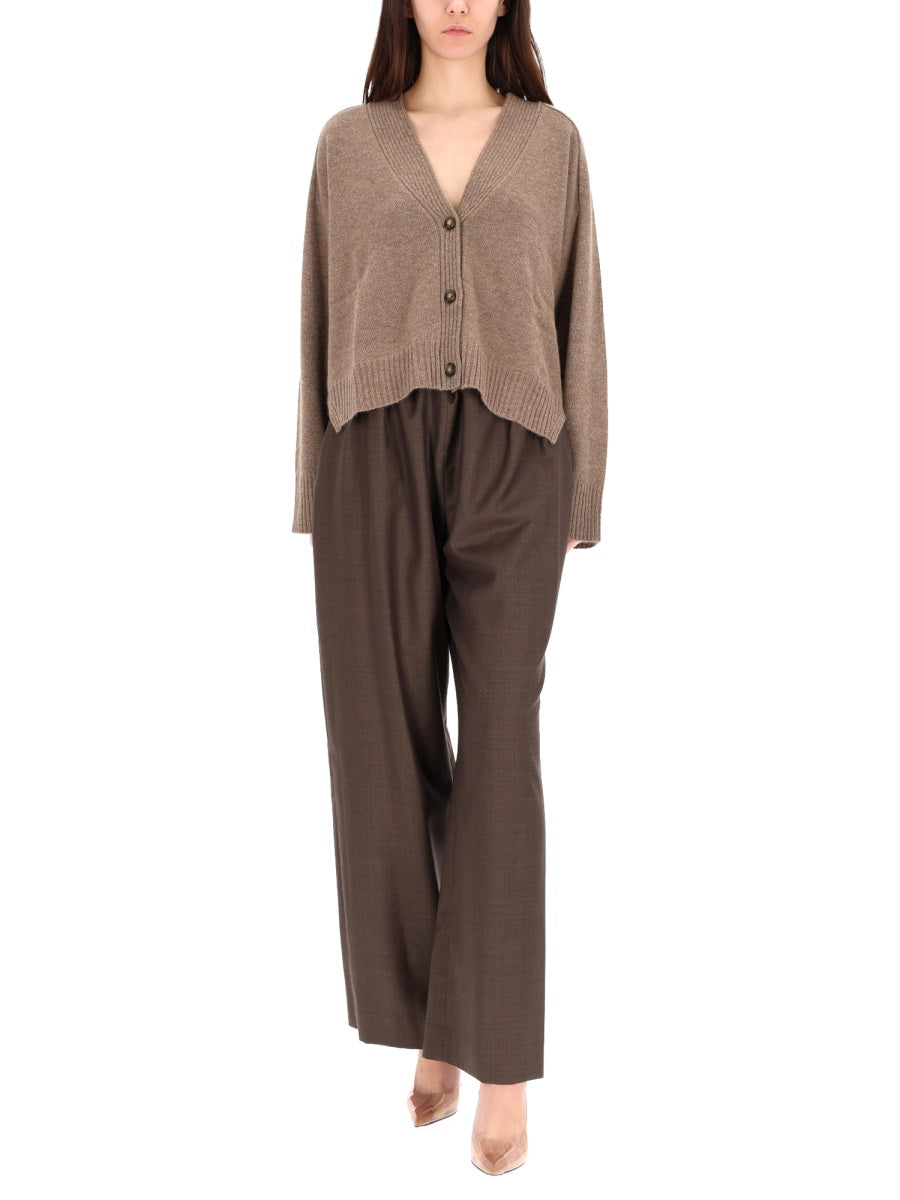 LOULOU DE SAISON Seasonal Virgin Wool Trousers for Women