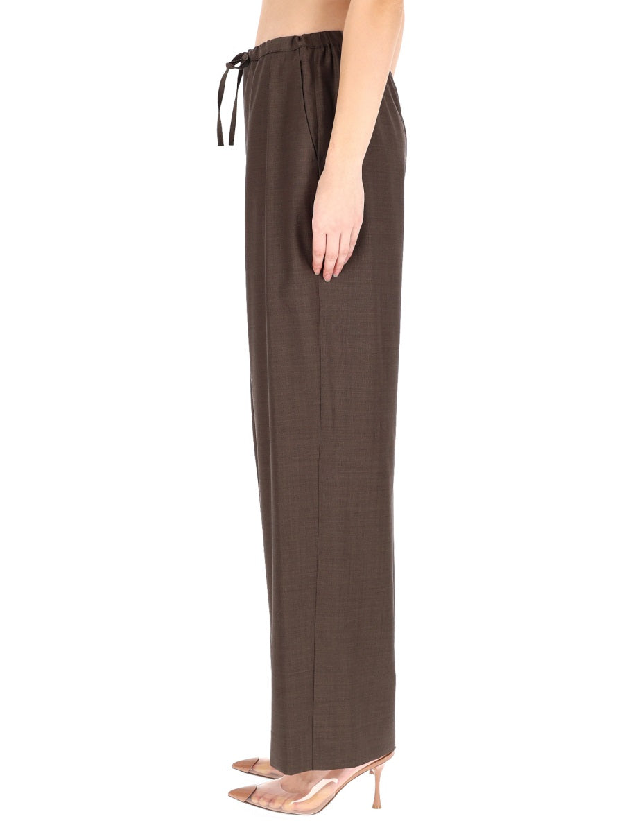 LOULOU DE SAISON Seasonal Virgin Wool Trousers for Women