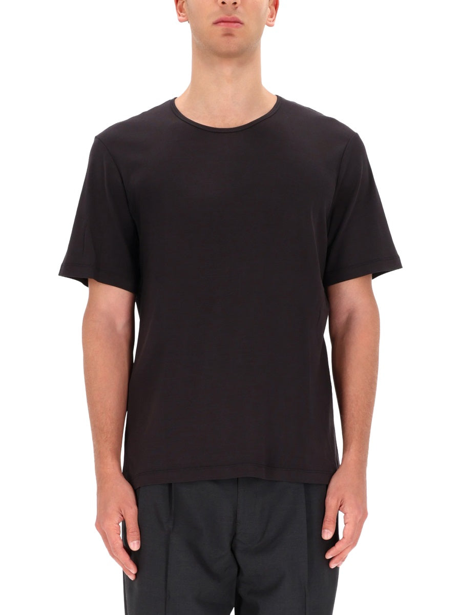 LEMAIRE Charcoal Mini T-Shirt for Men - FW25