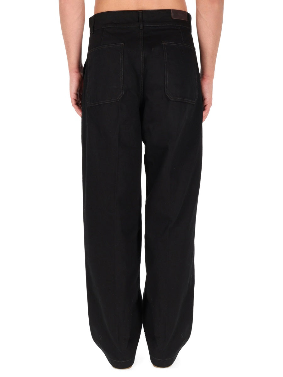 LEMAIRE Men's Essential Trousers - FW25 Collection