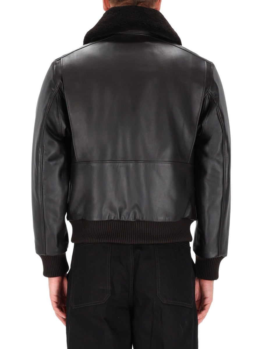 LEMAIRE Men's Leather Jacket