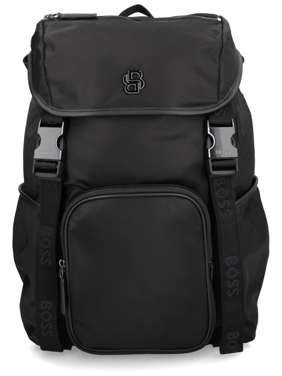 BOSS Sleek Recycled Mini Backpack for Men