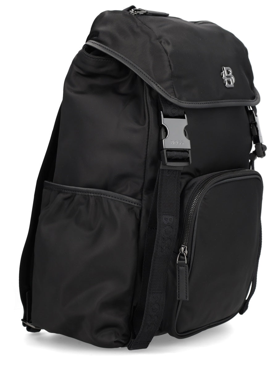 BOSS Sleek Recycled Mini Backpack for Men