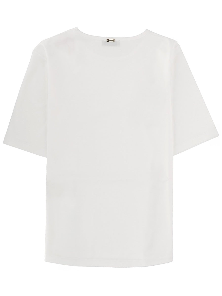HERNO Split T-Shirt for Women - SS26 Collection