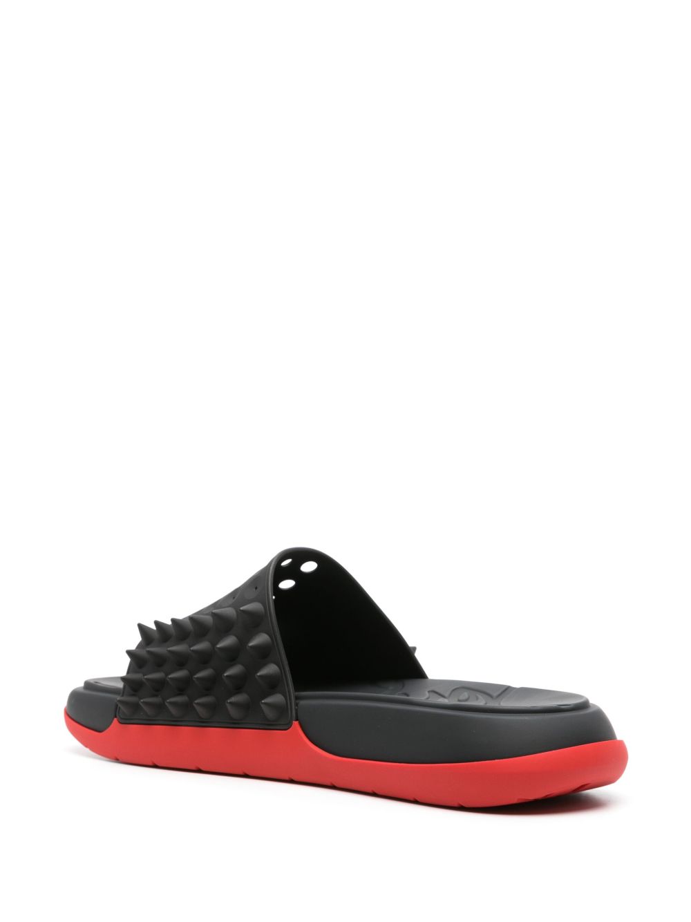 CHRISTIAN LOUBOUTIN Men's Slip-On Spiked Sandals