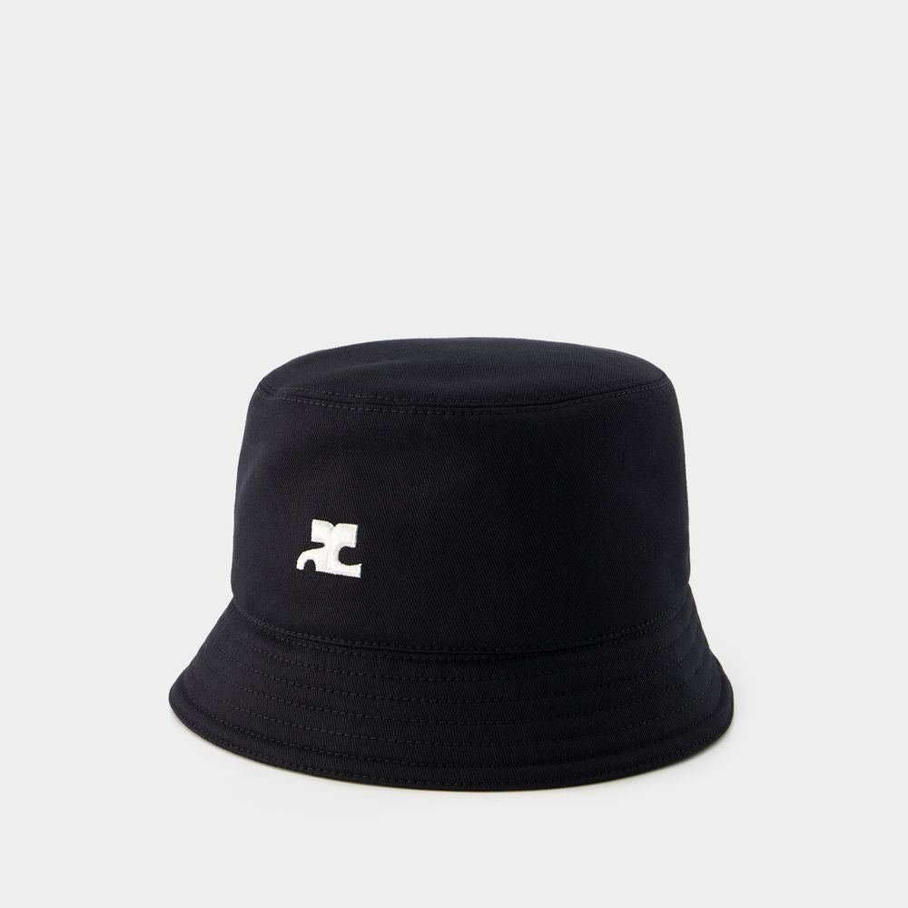 COURREGÈS Signature Bucket Hat for All Seasons