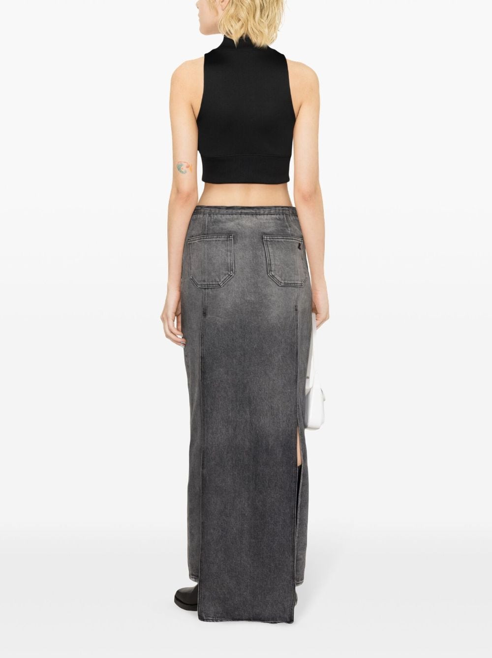 COURREGÈS Cropped Track Vest for Women