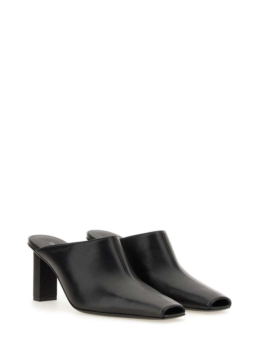 COURREGÈS Sleek Flat Pumps