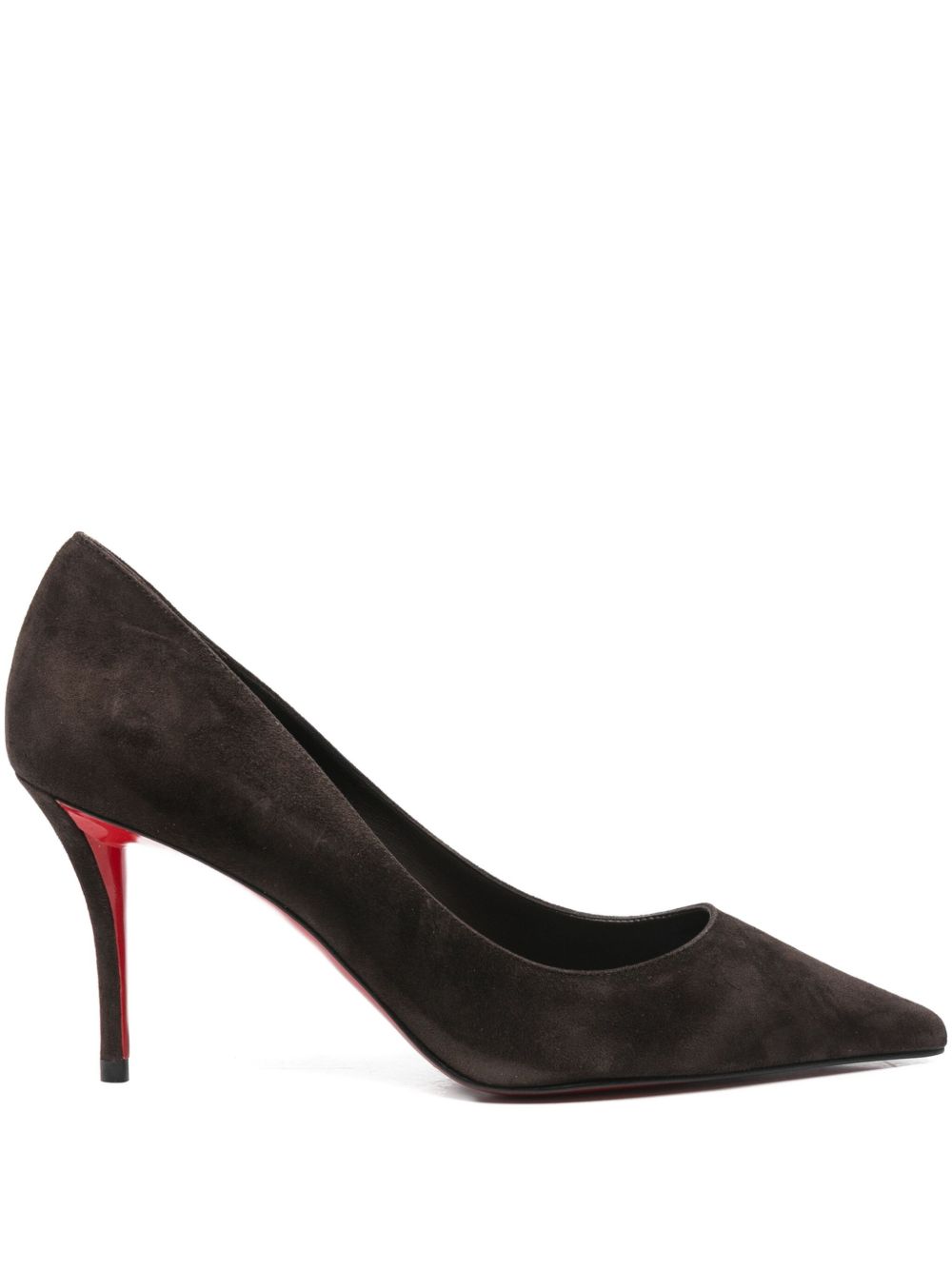 CHRISTIAN LOUBOUTIN Pointed Toe Suede Pumps for Women
