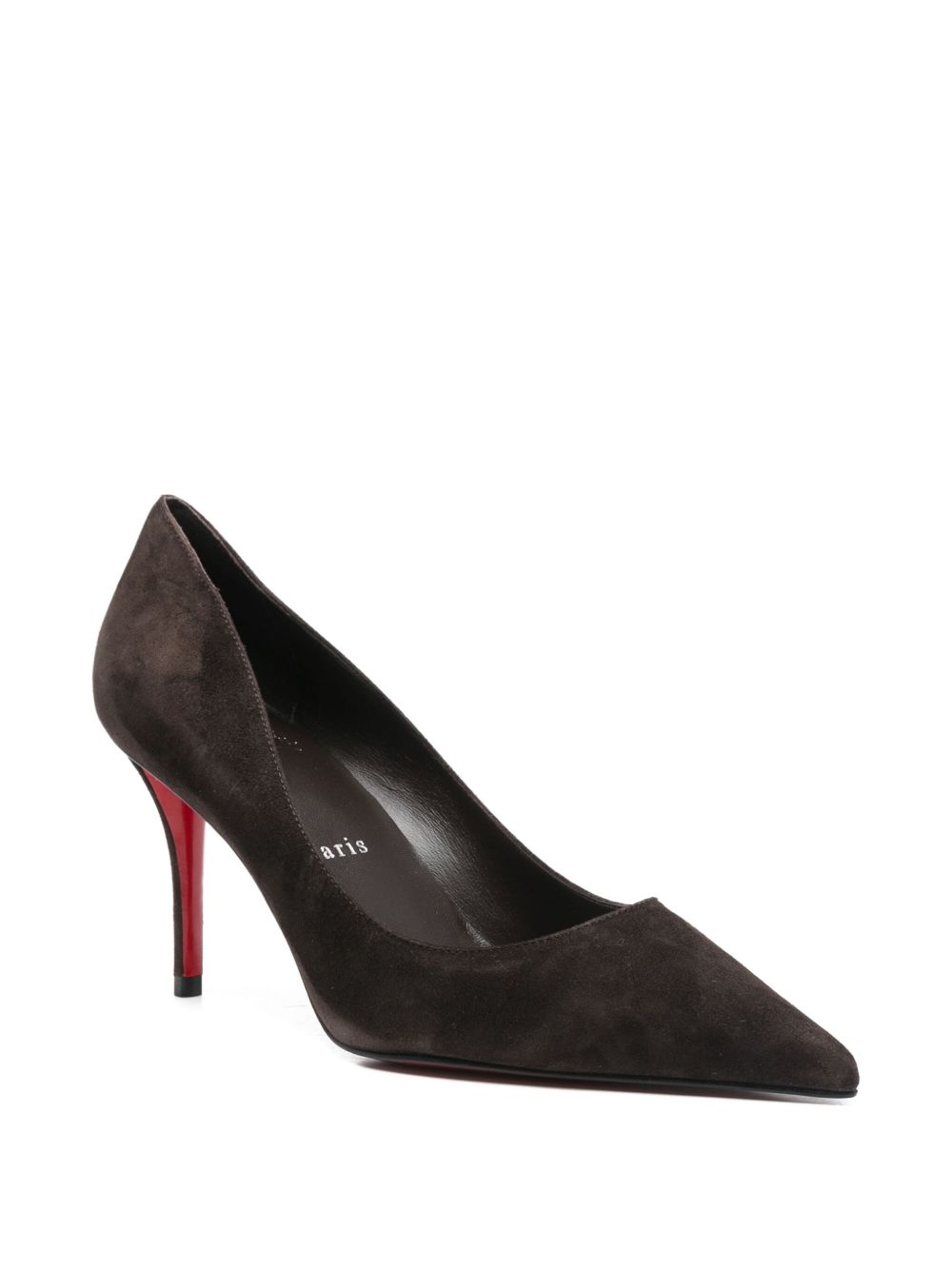 CHRISTIAN LOUBOUTIN Pointed Toe Suede Pumps for Women