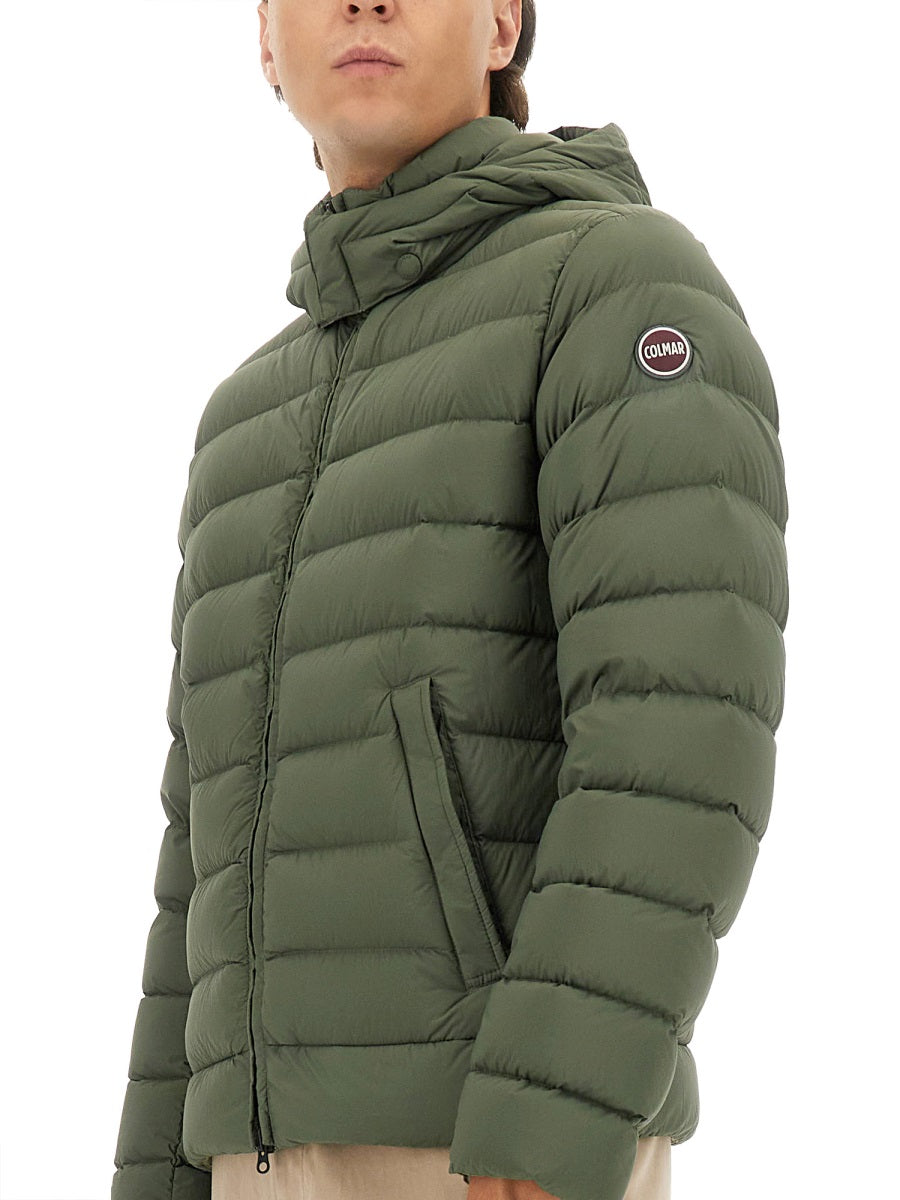 COLMAR Men's Down Jacket with Detachable Hood - Size 50 IT