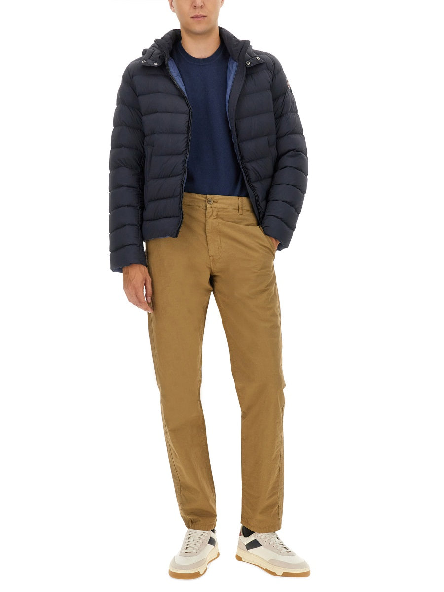 COLMAR Men's Down Jacket with Detachable Hood - Size 50 IT