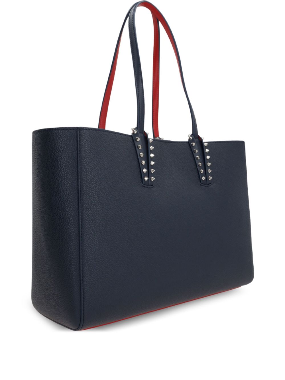 CHRISTIAN LOUBOUTIN Elegant Leather Handbag with Top Handles