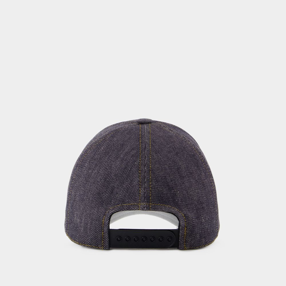 COURREGÈS Signature Denim Cap for Men - Spring/Summer 2025