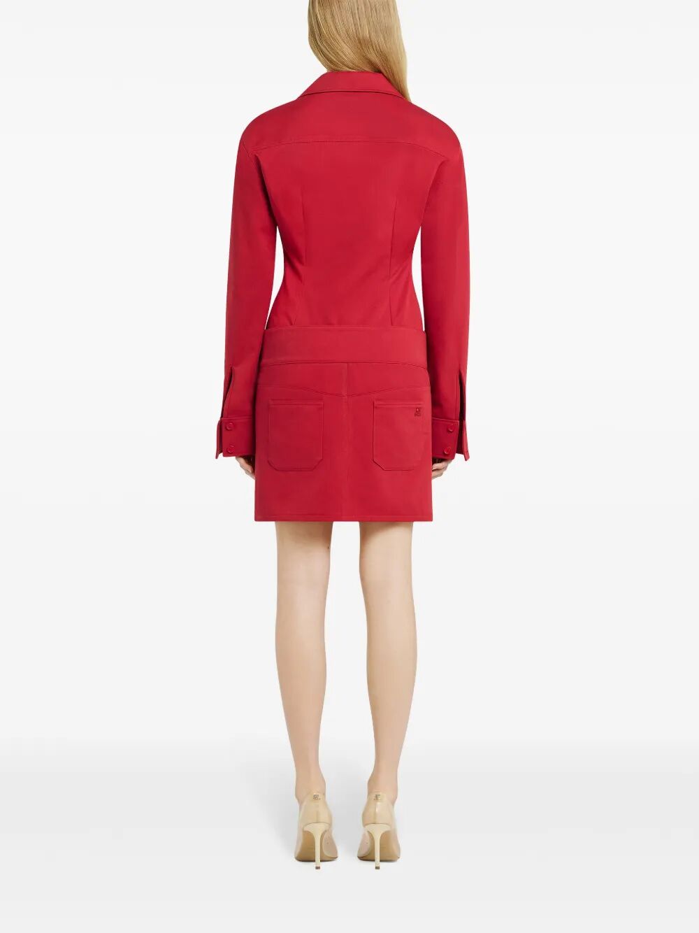 COURREGÈS Women's Utility Polycotton Shirt