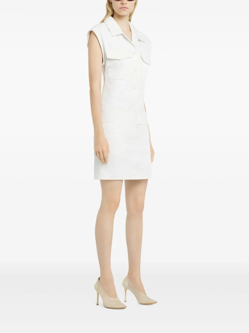 COURREGÈS Utility Vest with Pockets for Women - SS25 Collection