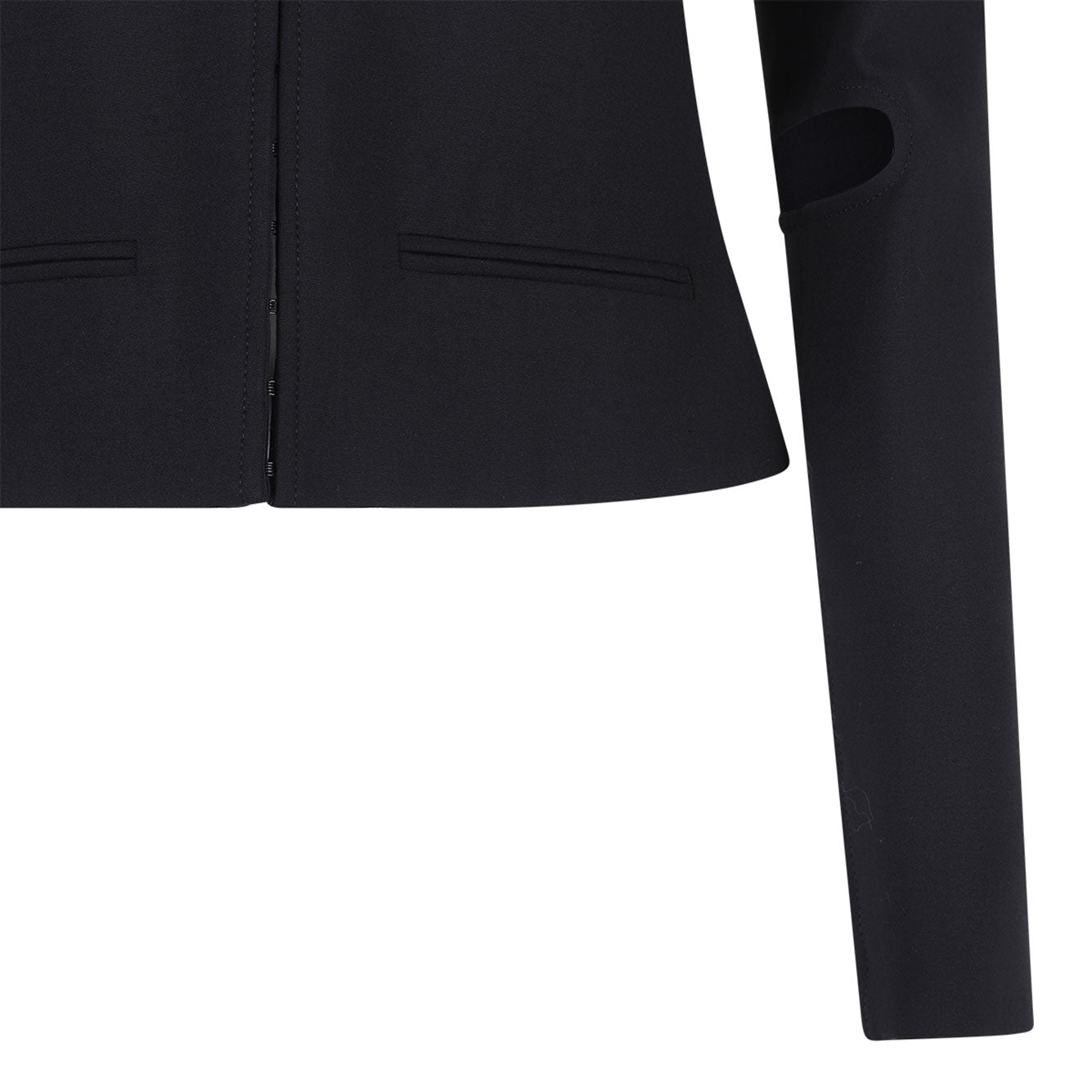 COURREGÈS Mini Polyester Wool Jacket