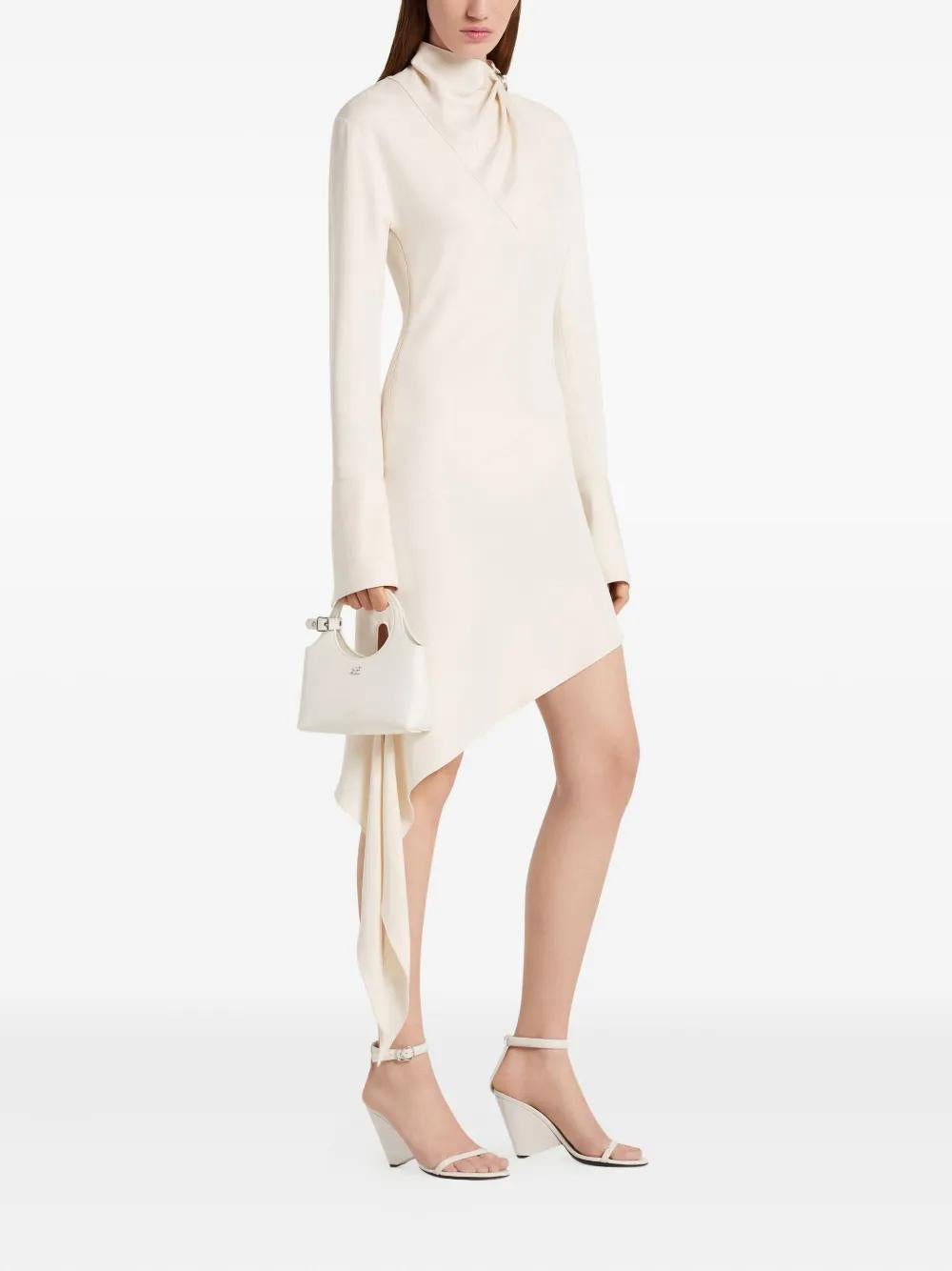 COURREGÈS Mini Leather Shoulder Handbag