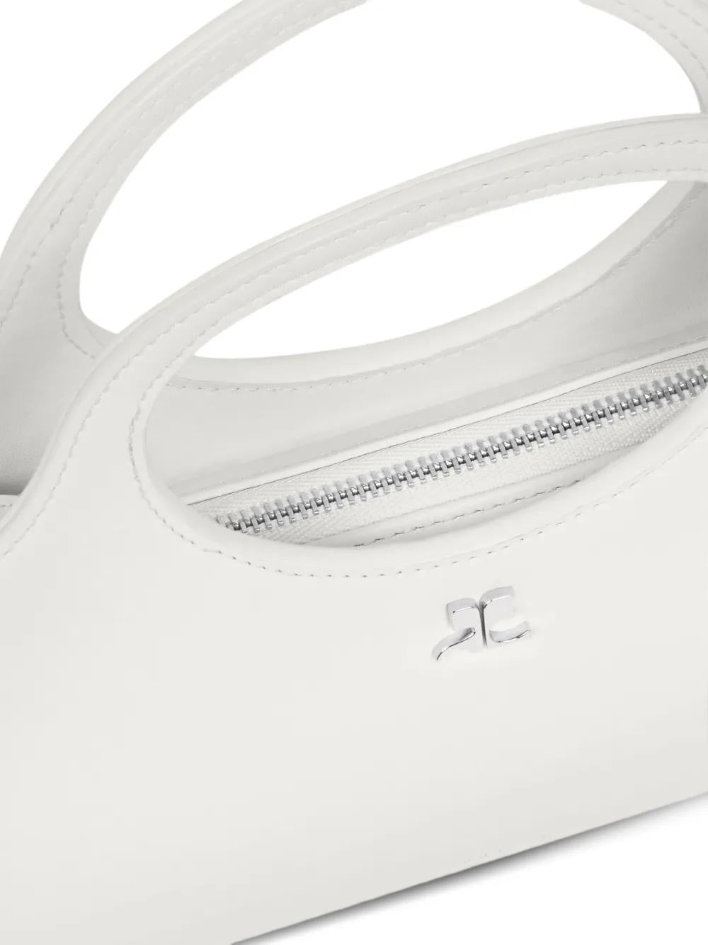 COURREGÈS Mini Leather Shoulder Handbag