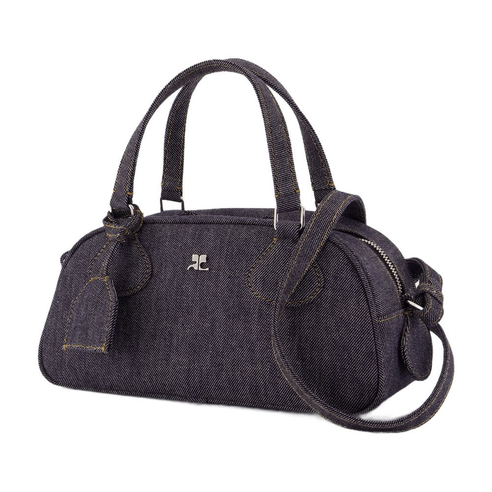COURREGÈS Mini Bowling Bag Crossbody