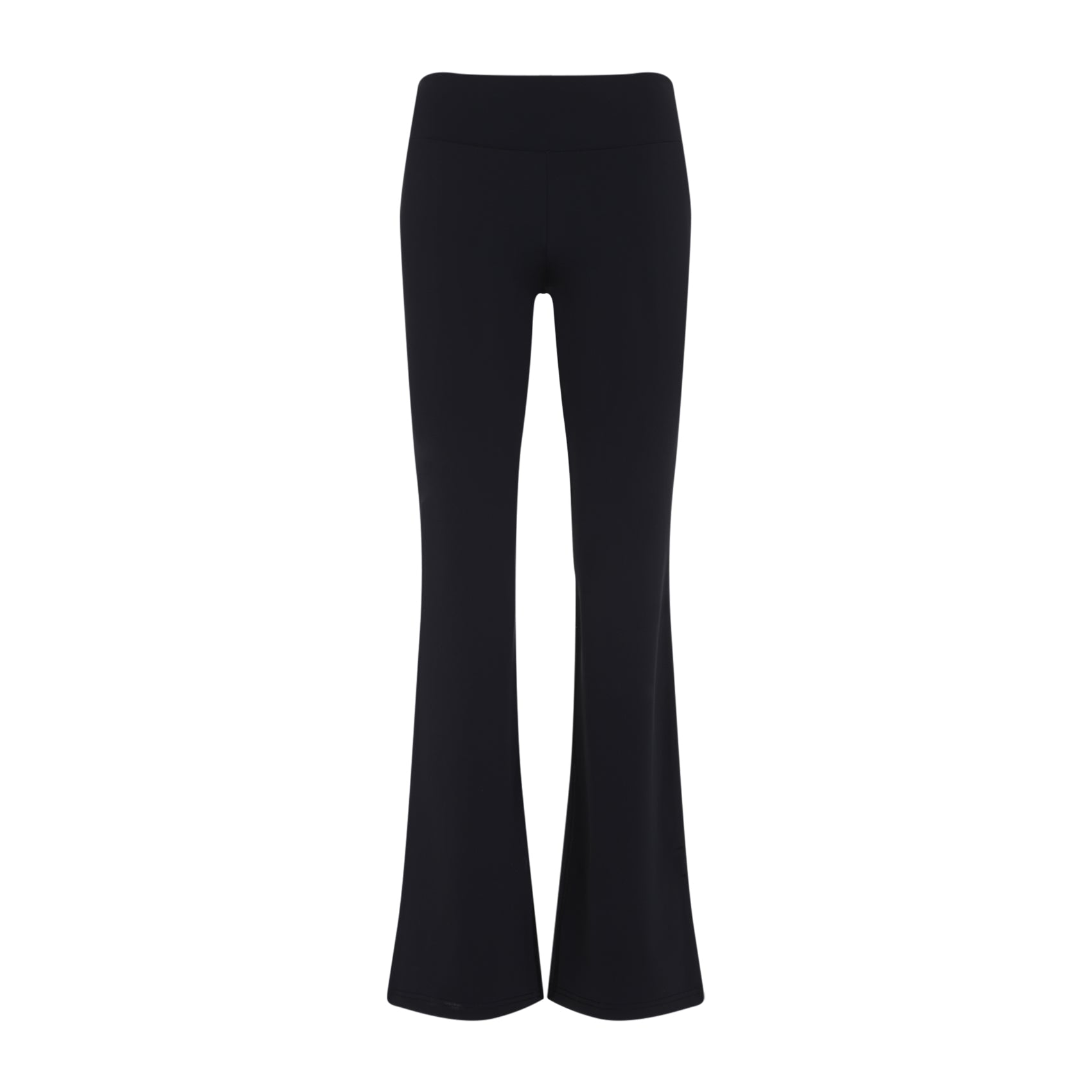 COURREGÈS Women's Low-Rise Scuba Trousers with Concealed Zip