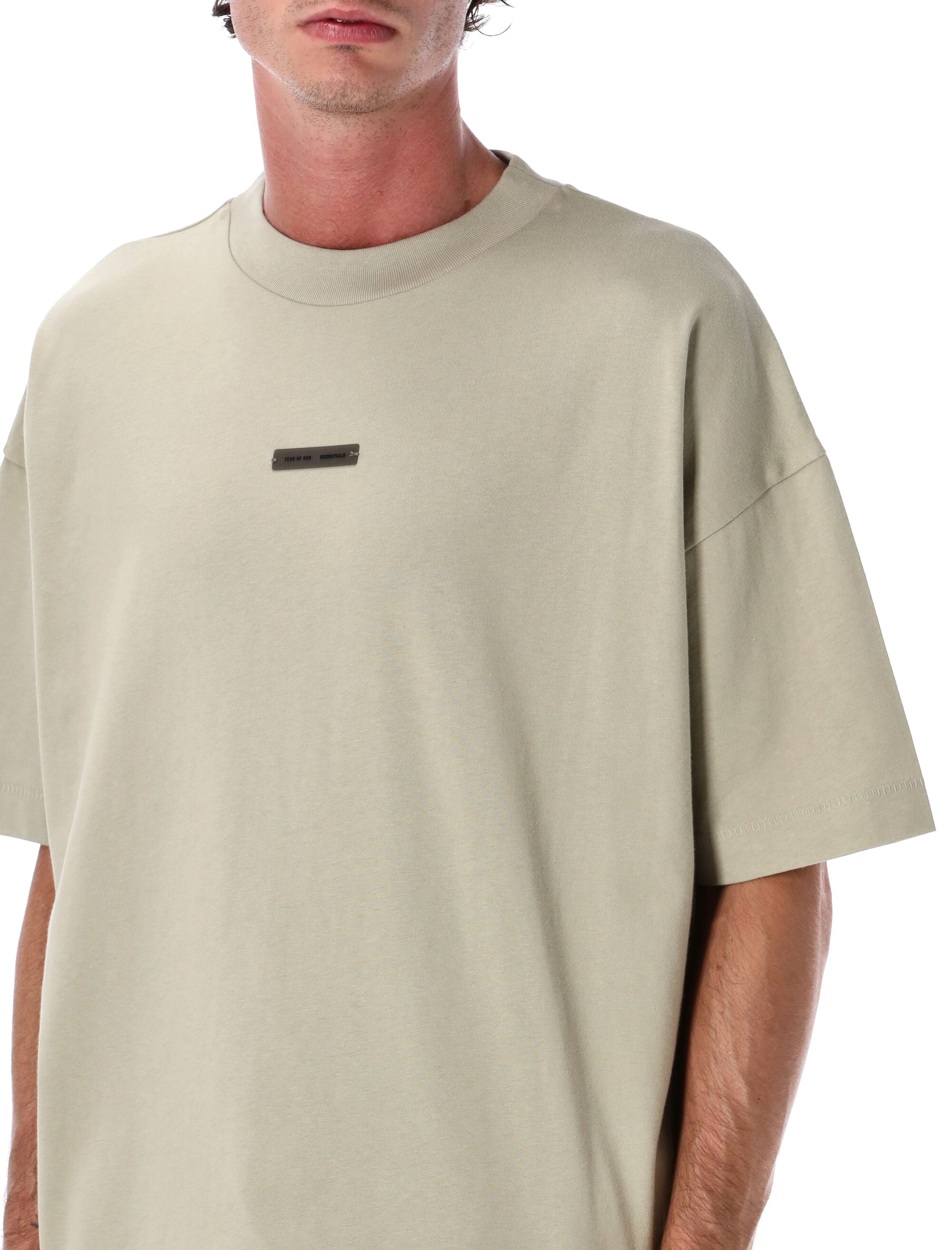 FEAR OF GOD ESSENTIALS Classic Cotton Tee - Medium Weight Large Size