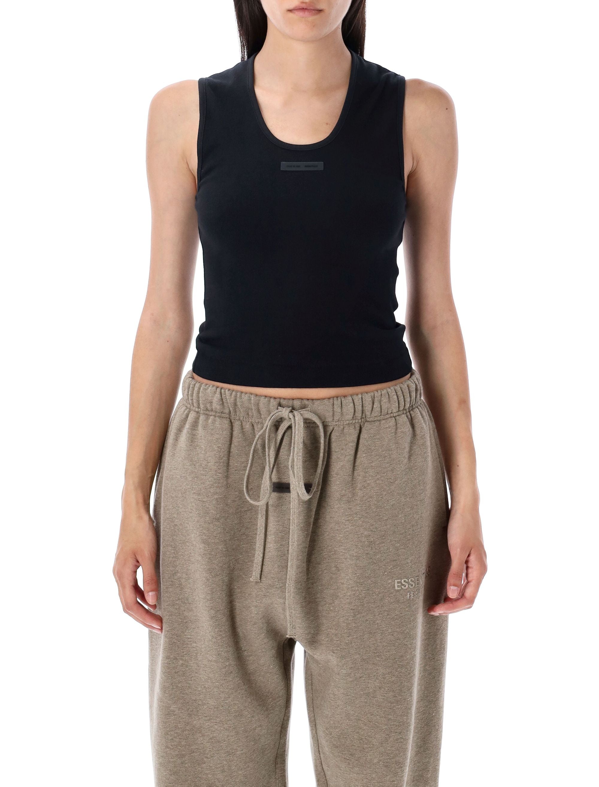 FEAR OF GOD ESSENTIALS Women's Mini Crop Rib Tank