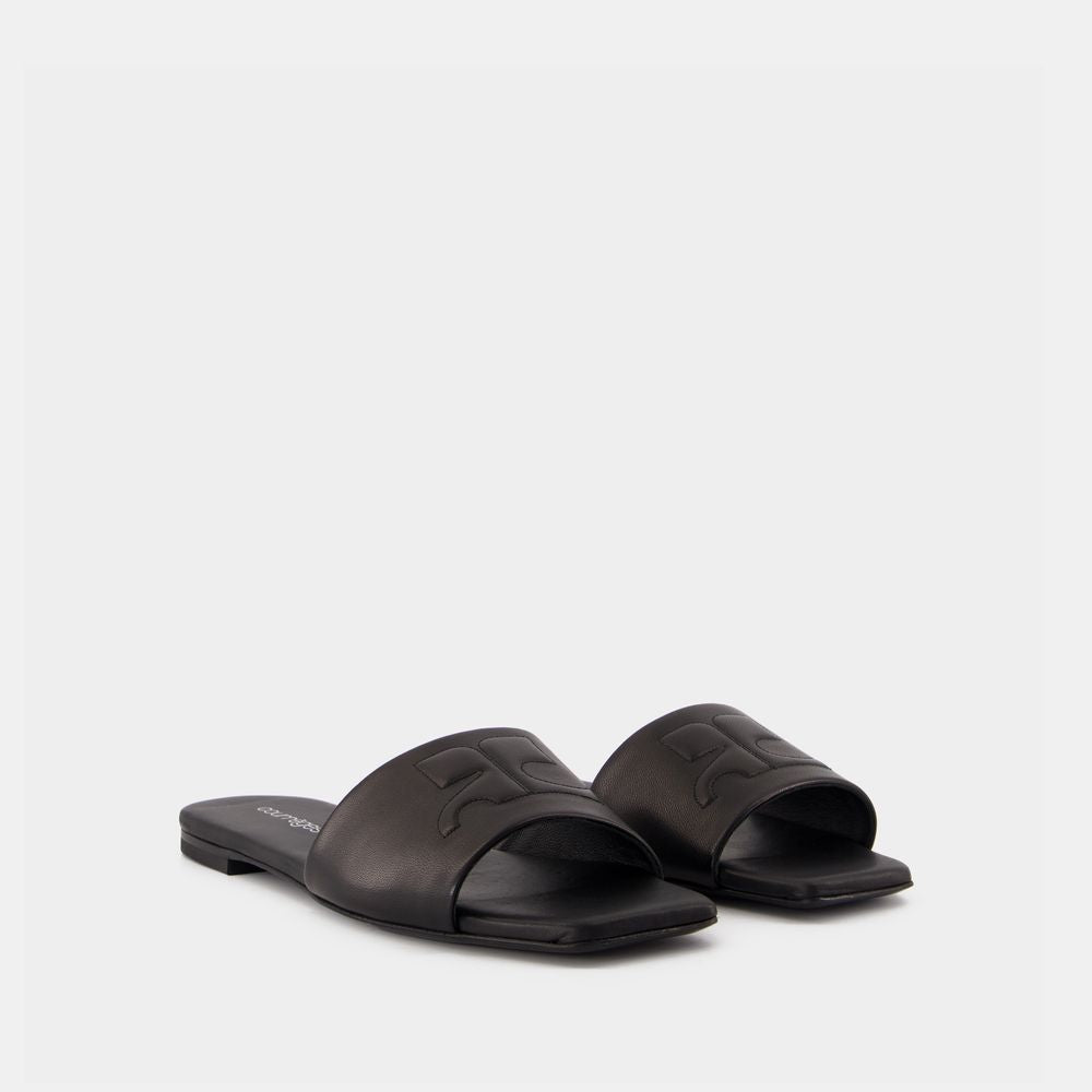 COURREGÈS Heritage Shadow Mini Sandals for Women