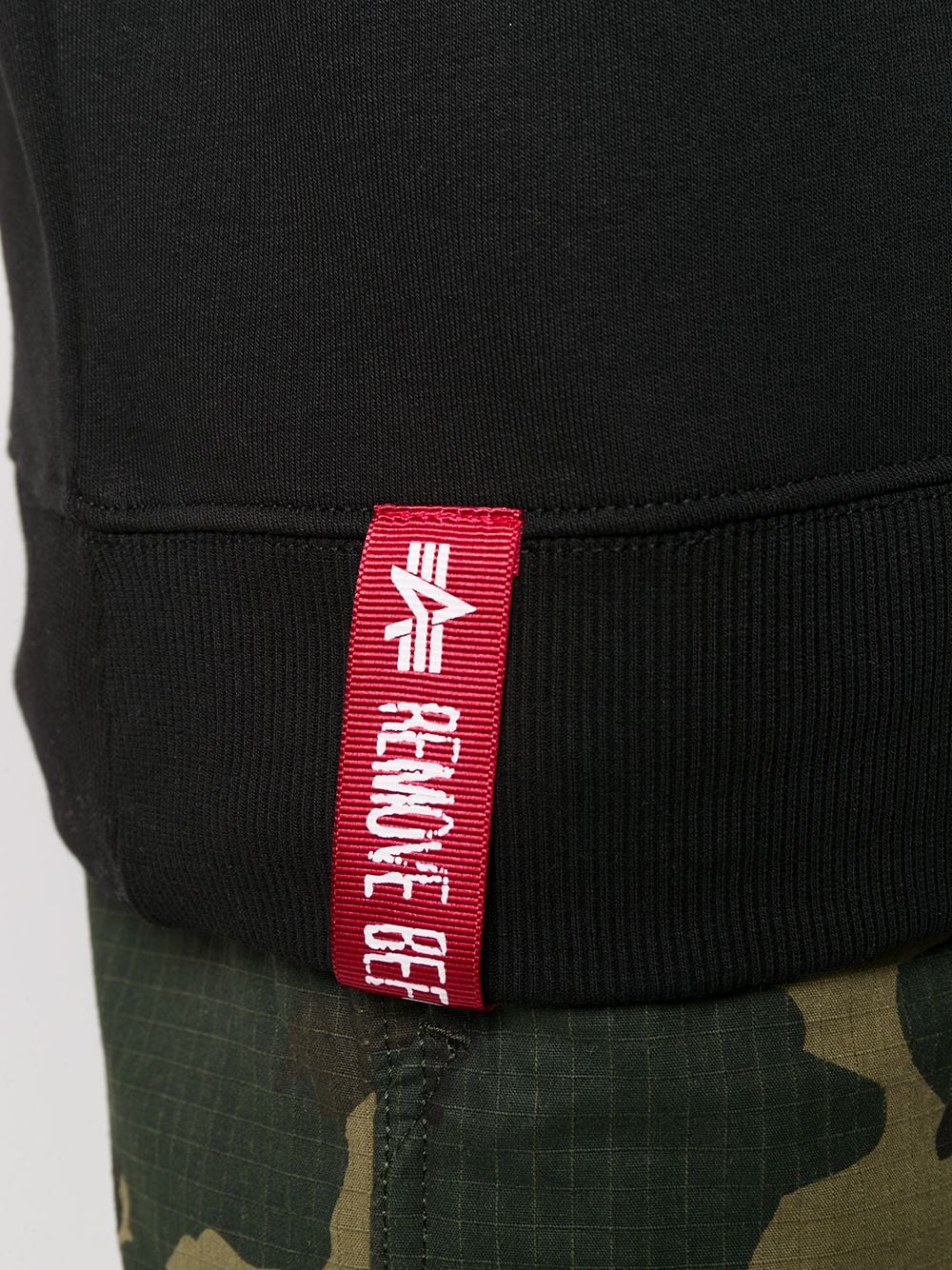 ALPHA INDUSTRIES Mars Reflective Sweatshirt - Crewneck Long Sleeve