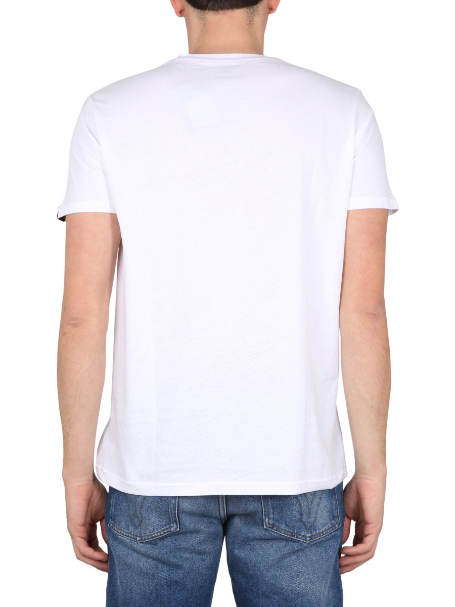 ALPHA INDUSTRIES Logo Print T-Shirt for Men - SS23 Collection