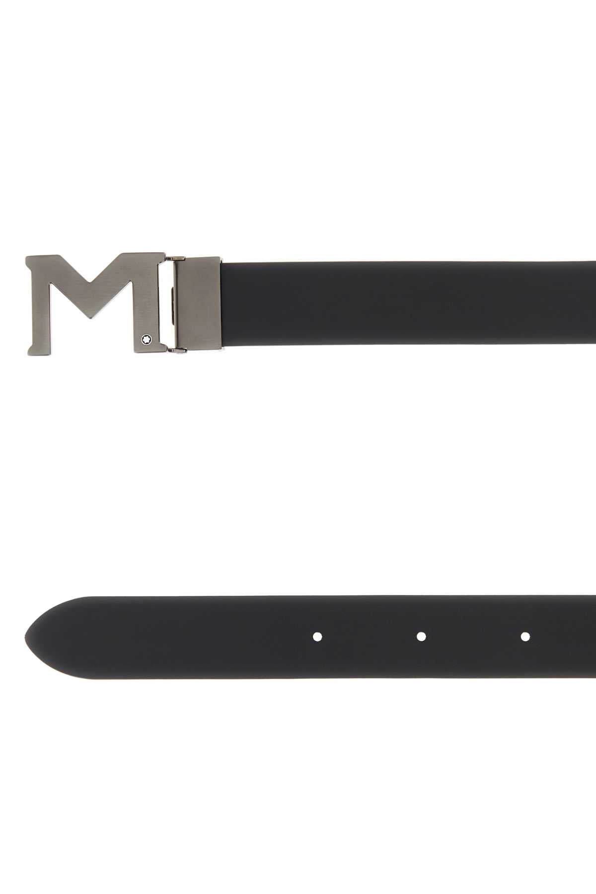 MONTBLANC Reversible Leather Belt - 35mm