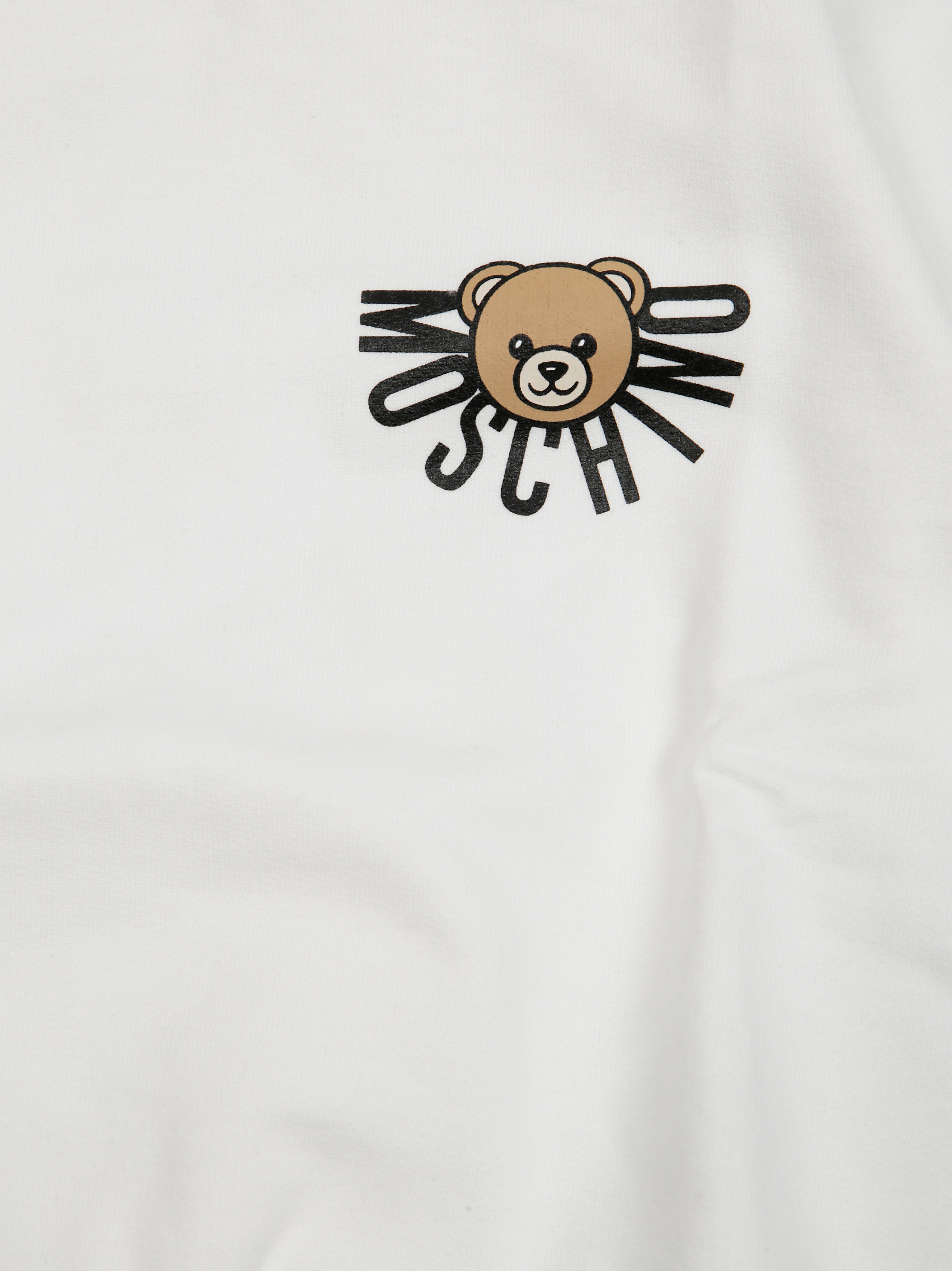 MOSCHINO KIDS Kids' Graphic Bear Logo Crew Sweatshirt