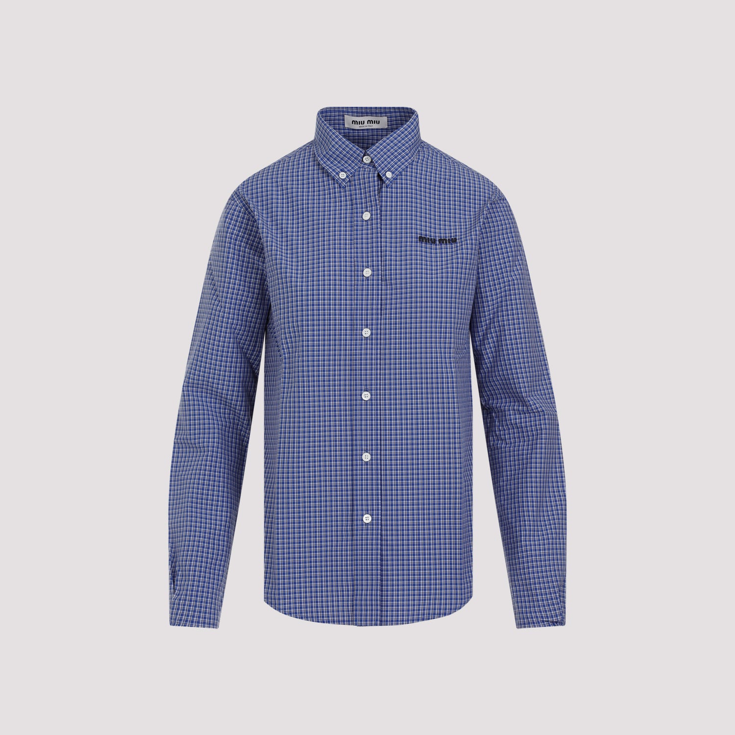 MIU MIU Classic Cotton Mini Shirt for Men