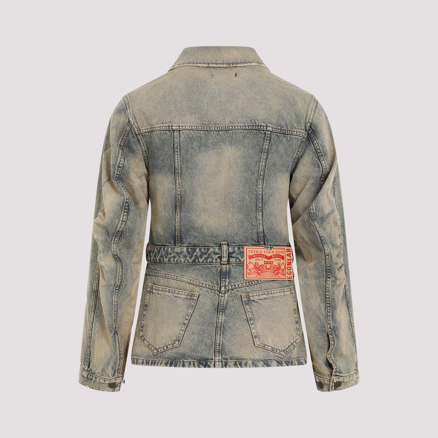 EGONLAB Cutout Denim Jacket for Men - SS24 Collection