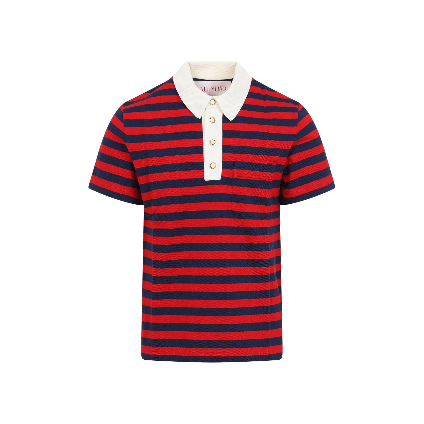 VALENTINO Elegant Cotton Polo for Men - SS25 Collection