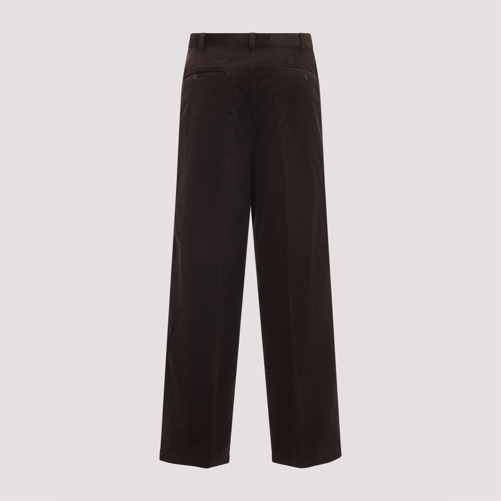 PRADA Cotton Cashmere Blend Pants