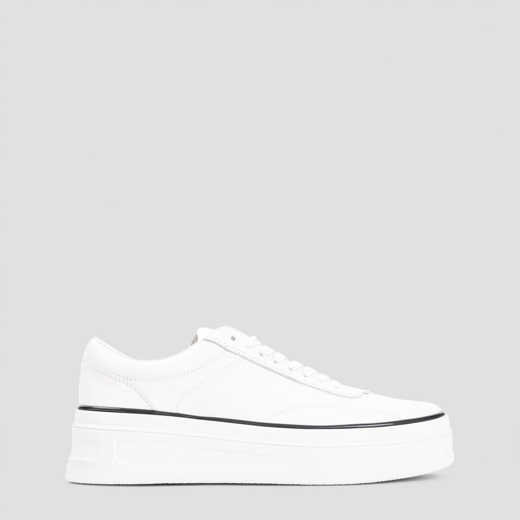 JIL SANDER Low Top Leather Sneaker
