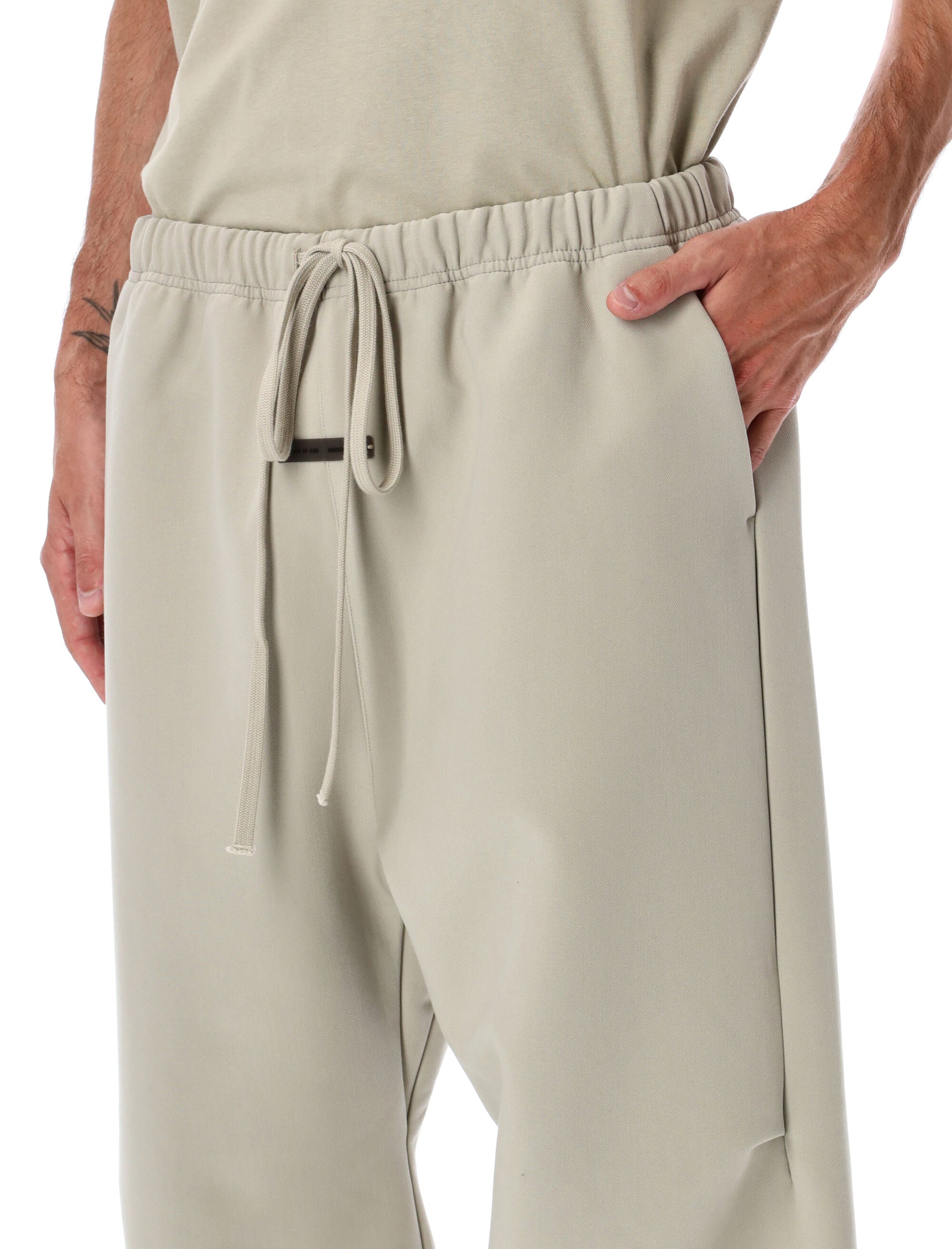 FEAR OF GOD ESSENTIALS Relaxed Fit Bonded Jogging Pants for Men - FW25