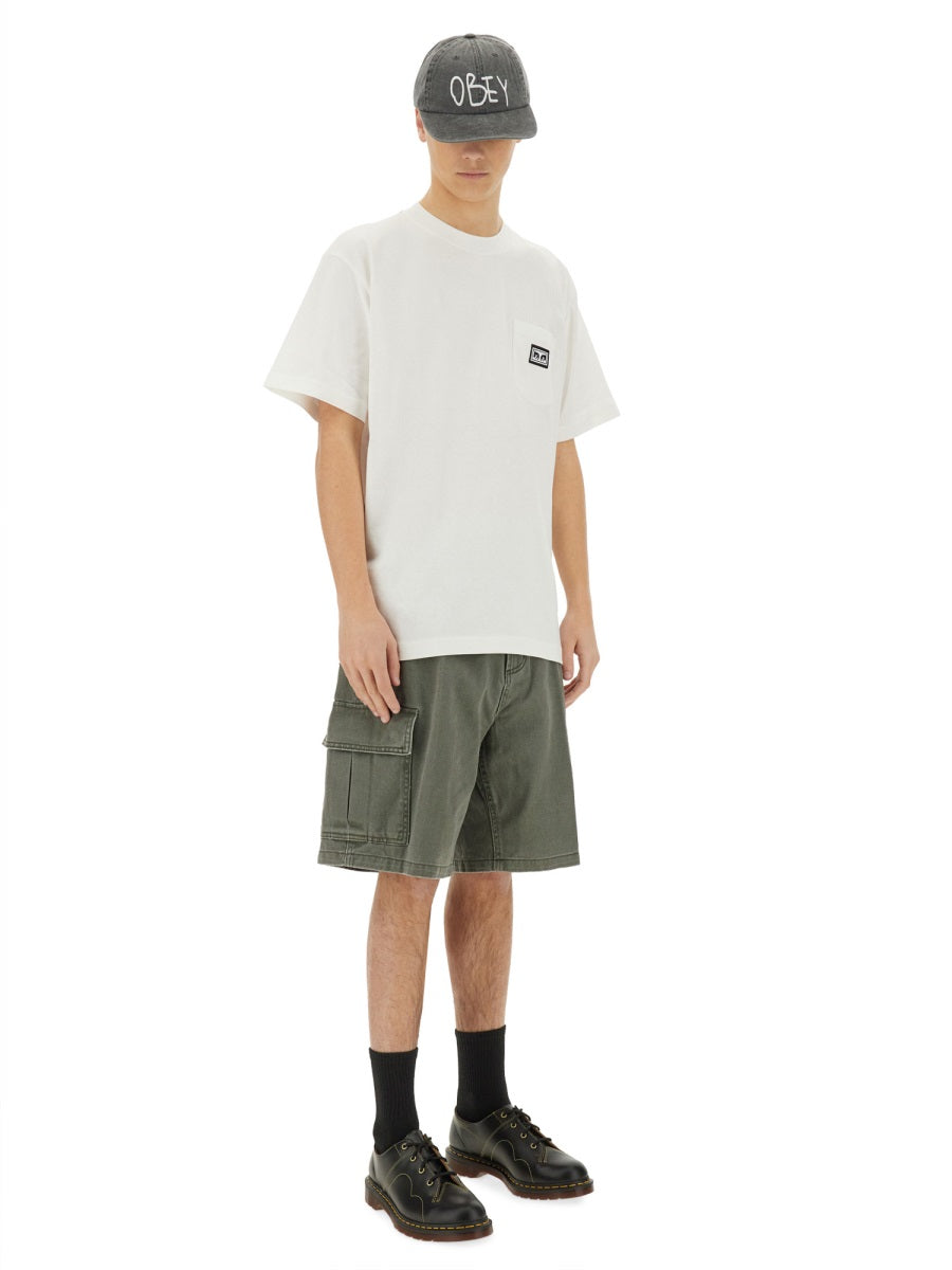 OBEY Eyes Pocket Mini T-Shirt (Size L)