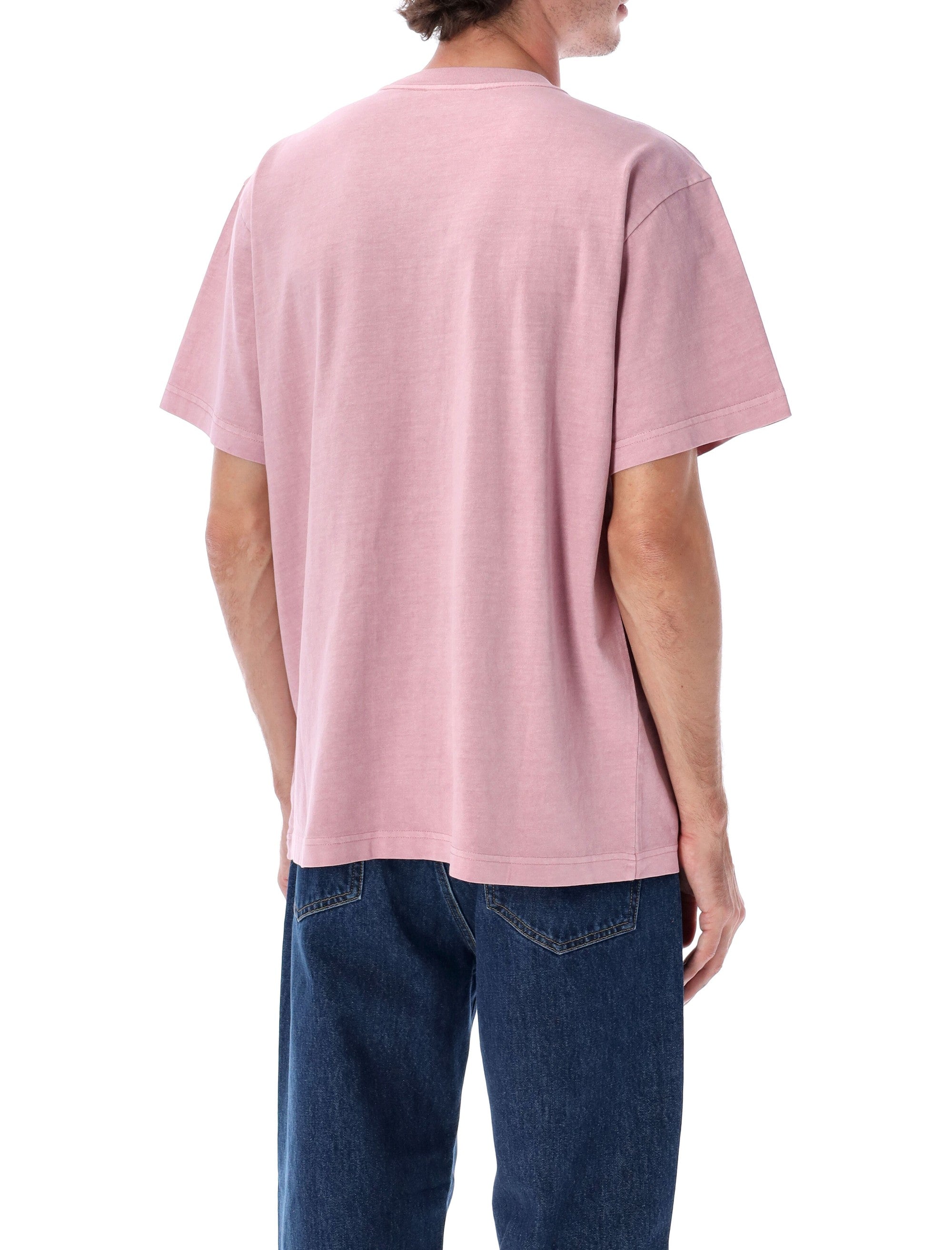 OBEY Lowercase Pigment Dyed Cotton T-Shirt - Size L