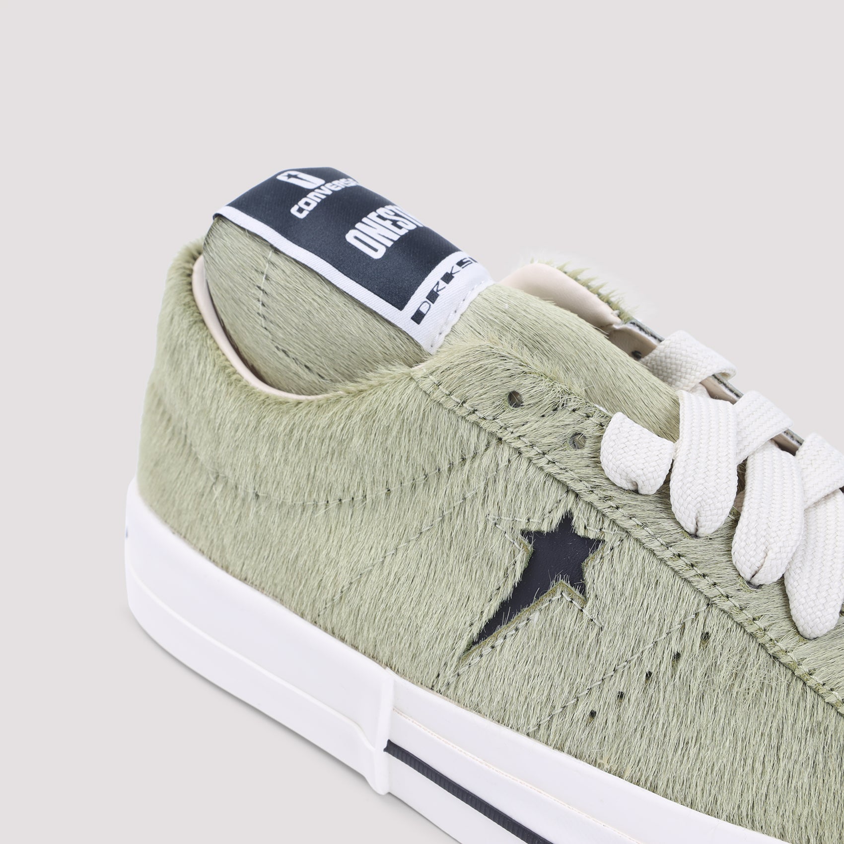 RICK OWENS DRKSHDW X CONVERSE Calf Hair Leather Sneakers for Men